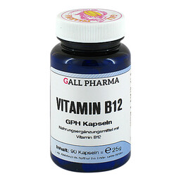 Abbildung: Vitamin B12 GPH Kapseln 90 St, Kapseln PZN 02554151