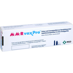 Abbildung: Mmr Vaxpro Fertigspritze mit Kanüle 0.5 ml, Fertigspritzen PZN 02554174