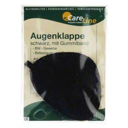 Abbildung: Augenklappe mit Gummiband schwarz 1 St PZN 02556948