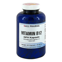 Abbildung: Vitamin B12 GPH Kapseln Kapseln, 360 St PZN 02560861