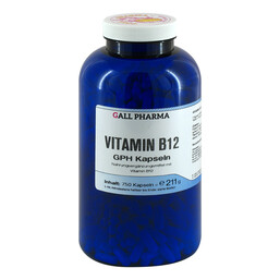 Abbildung: Vitamin B12 GPH Kapseln Kapseln, 750 St PZN 02560884