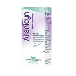 Abbildung: Aranicyn Leber Gallemittel Tropfen zum Einnehmen 50 ml, Mischung PZN 02565166