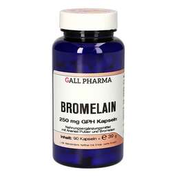 Abbildung: Bromelain 250 mg GPH Kapseln Kapseln, 90 St PZN 02565901