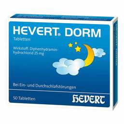 Abbildung: Hevert Dorm Tabletten Tabletten, 50 St PZN 02567828