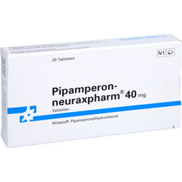 Abbildung: Pipamperon neuraxpharm 40 mg Tabletten 20 St, Tabletten PZN 02572048