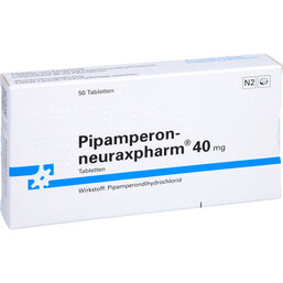 Abbildung: Pipamperon neuraxpharm 40 mg Tabletten 50 St, Tabletten PZN 02572060