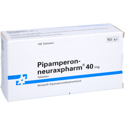 Abbildung: Pipamperon neuraxpharm 40 mg Tabletten 100 St, Tabletten PZN 02572083