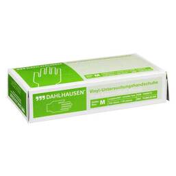 Abbildung: Handschuhe Vinyl puderfrei mittel Handschuhe, 100 St PZN 02573289