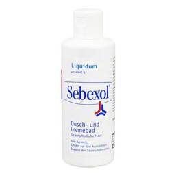 Abbildung: Sebexol Liquidum Dusch-u. Cr 150 ml, Bad PZN 02577979
