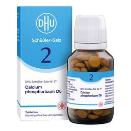 Abbildung: Biochemie DHU 2 Calcium phosphoricum D 6 Tabletten Tabletten, 200 St PZN 02580444