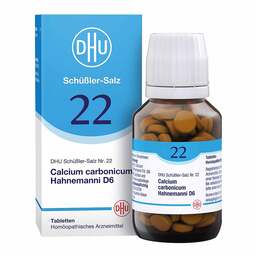 Abbildung: Biochemie DHU 22 Calcium carbonicum D 6 Tabletten Tabletten, 200 St PZN 02581716