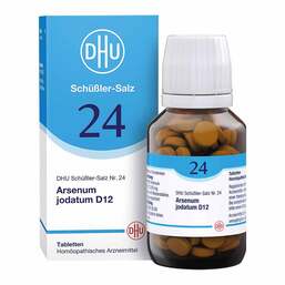 Abbildung: Biochemie DHU 24 Arsenum jodatum D 12 Tabletten Tabletten, 200 St PZN 02581828