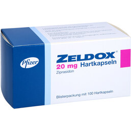Abbildung: Zeldox 20 mg Hartkapseln 100 St, Hartkapseln PZN 02583023