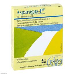Abbildung: Asparagus P Filmtabletten Filmtabletten, 60 St PZN 02588724