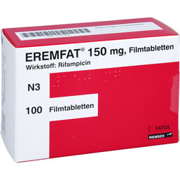 Abbildung: Eremfat 150 Filmtabletten 100 St, Filmtabletten PZN 02590980