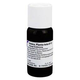 Abbildung: Arnica Planta Tota D 12 Dilution Dilution, 50 ml PZN 02591229