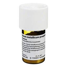 Abbildung: Aurum metallicum Präparat D 30 Trituration Trituration, 20 g PZN 02591471