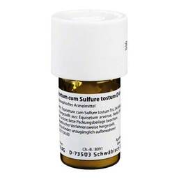 Abbildung: Equisetum cum Sulfure tostum D 4 Trituration Trituration, 20 g PZN 02593501