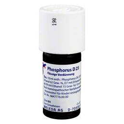 Abbildung: Phosphorus D 25 Dilution Dilution, 20 ml PZN 02595641