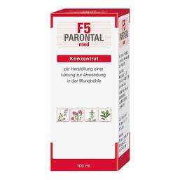 Abbildung: Parontal F5 med. Konzentrat Konzentrat, 100 ml PZN 02598289