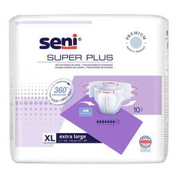 Abbildung: SUPER SENI PLUS XL Windeln für die Nacht für Erwachsene 10 St PZN 02599857