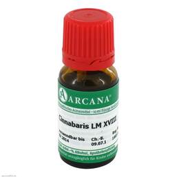 Abbildung: Cinnabaris Arcana LM 18 Dilution Dilution, 10 ml PZN 02601560