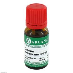 Abbildung: Cuprum metallicum Arcana LM 6 Dilution Dilution, 10 ml PZN 02601761
