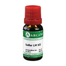 Abbildung: Sulfur Arcana LM 12 Dilution Dilution, 10 ml PZN 02604044