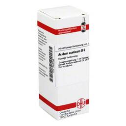 Abbildung: Acidum aceticum D 6 Dilution Dilution, 20 ml PZN 02604558