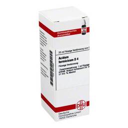 Abbildung: Acidum formicicum D 4 Dilution Dilution, 20 ml PZN 02604682