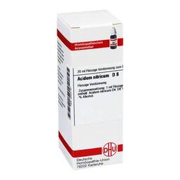 Abbildung: DHU Acidum nitricum D 8 Dilution 20 ml, Dilution PZN 02605167