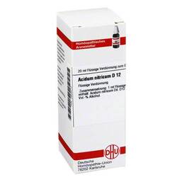 Abbildung: Acidum nitricum D 12 Dilution Dilution, 20 ml PZN 02605210