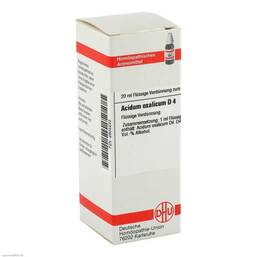 Abbildung: Acidum oxalicum D 4 Dilution Dilution, 20 ml PZN 02605233