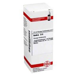 Abbildung: DHU Ambra D 6 Dilution Dilution, 20 ml PZN 02606250