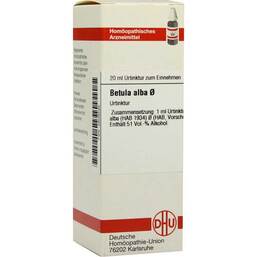 Abbildung: DHU Betula Alba Urtinktur Dilution, 20 ml PZN 02608585