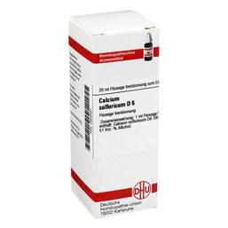 Abbildung: DHU Calcium sulfuricum D 6 Dilution Dilution, 20 ml PZN 02609461