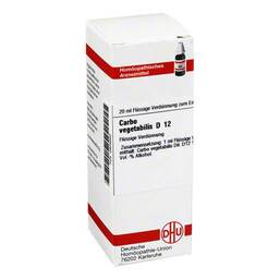 Abbildung: Carbo vegetabilis D 12 Dilution Dilution, 20 ml PZN 02609892