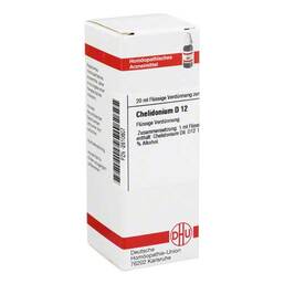 Abbildung: DHU Chelidonium D 12 Dilution Dilution, 20 ml PZN 02610607