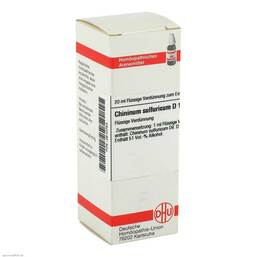 Abbildung: Chininum sulfuricum D 12 Dilution Dilution, 20 ml PZN 02610754