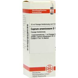 Abbildung: DHU Cuprum arsenicosum D 12 Dilution 20 ml, Dilution PZN 02612457
