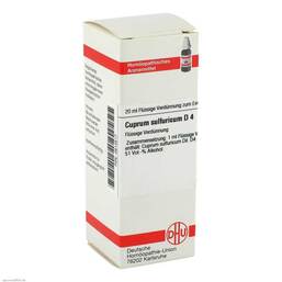 Abbildung: DHU Cuprum sulfuricum D 4 Dilution Dilution, 20 ml PZN 02612517
