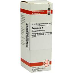 Abbildung: DHU Damiana D 4 Dilution Dilution, 20 ml PZN 02612701