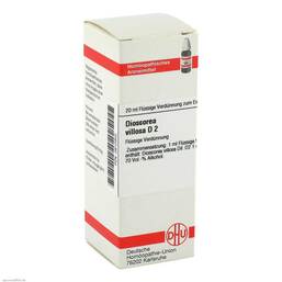 Abbildung: DHU Dioscorea villosa D 2 Dilution Dilution, 20 ml PZN 02612902