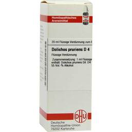 Abbildung: DHU Dolichos pruriens D 4 Dilution Dilution, 20 ml PZN 02612931