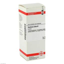 Abbildung: DHU Gentiana lutea Urtinktur Dilution, 50 ml PZN 02614433
