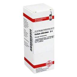 Abbildung: Kalium chloratum D 4 Dilution Dilution, 20 ml PZN 02616018