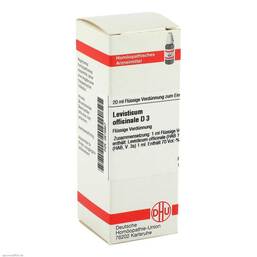 Abbildung: Levisticum officinale D 3 Dilution Dilution, 20 ml PZN 02616857