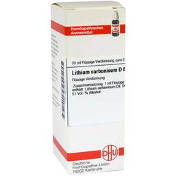 Abbildung: Lithium carbonicum D 6 Dilution Dilution, 20 ml PZN 02617012