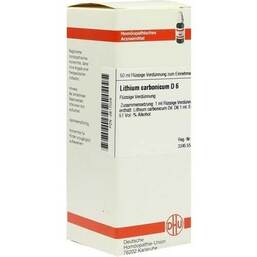 Abbildung: Lithium carbonicum D 6 Dilution Dilution, 50 ml PZN 02617029