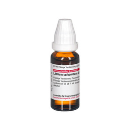 Abbildung: DHU Lithium carbonicum D 8 Dilution Dilution, 20 ml PZN 02617035